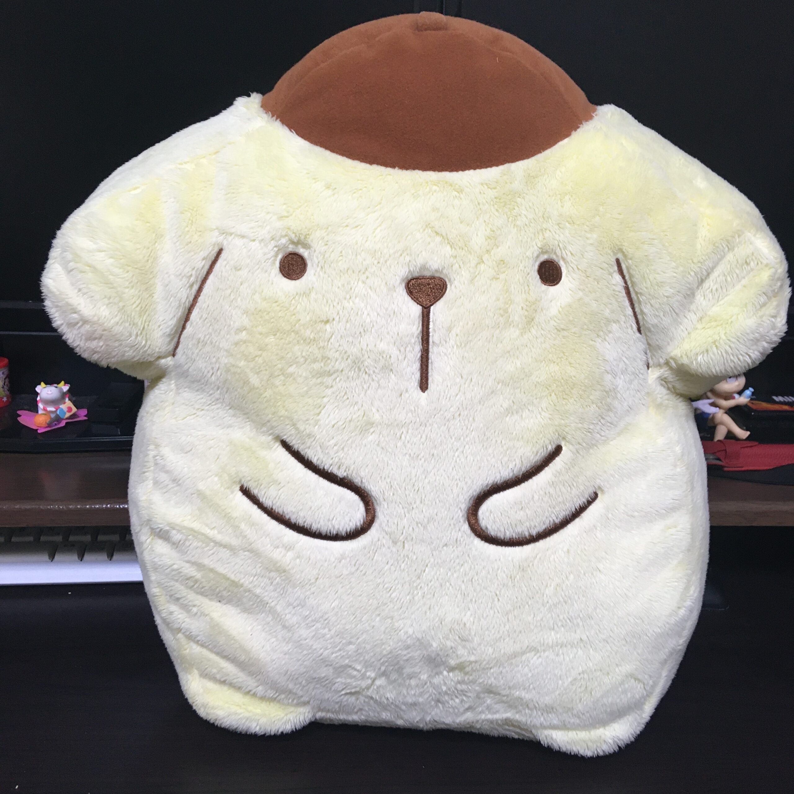 HUGHUG ポムポムプリン　ぬいぐるみ（アニメキャラクターぬいぐるみ）
