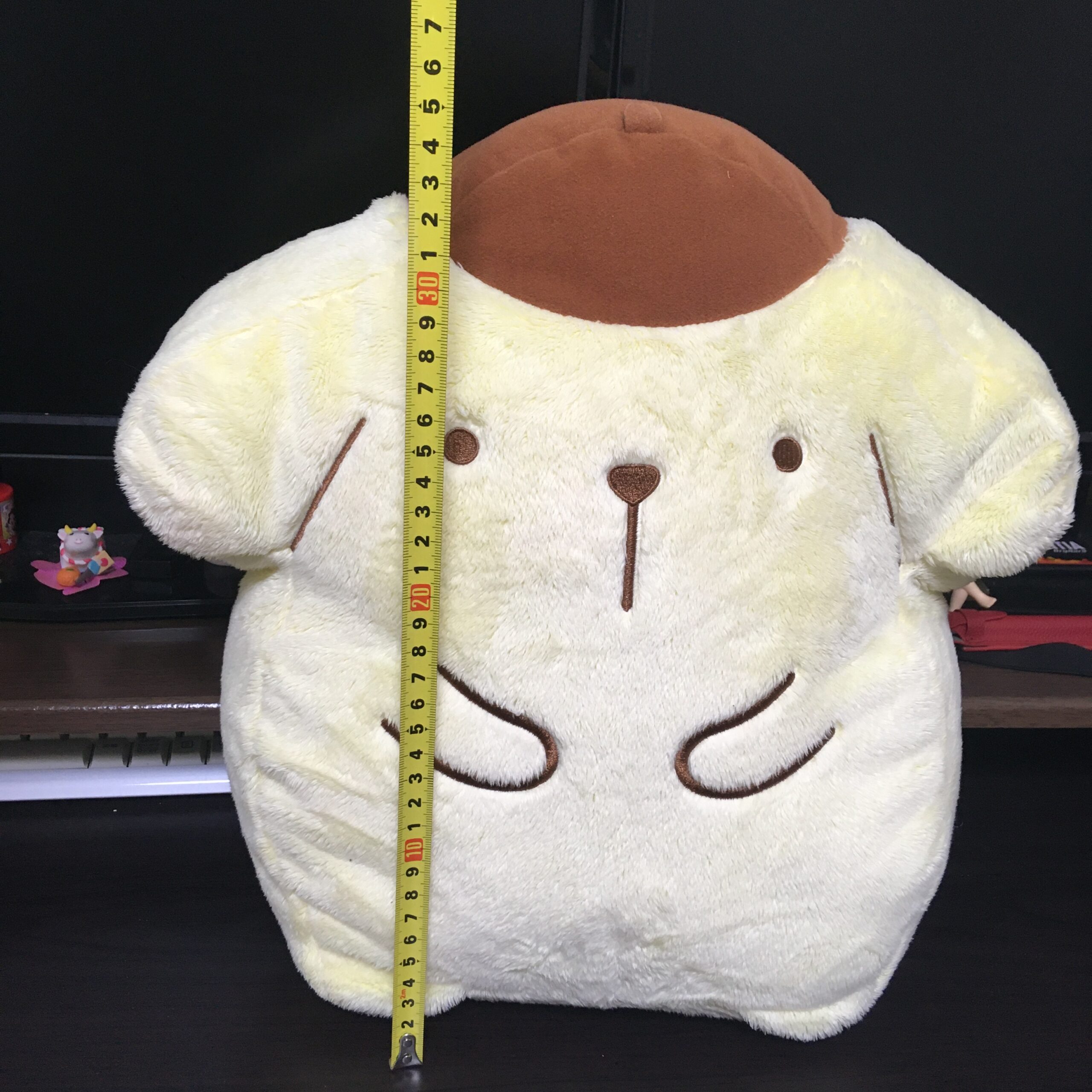HUGHUG ポムポムプリン　ぬいぐるみ（アニメキャラクターぬいぐるみ）