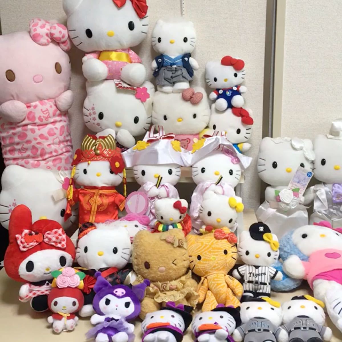 ぬいぐるみ ハローキティ サンリオ キティ キティちゃん Sanrio まとめ売りセット