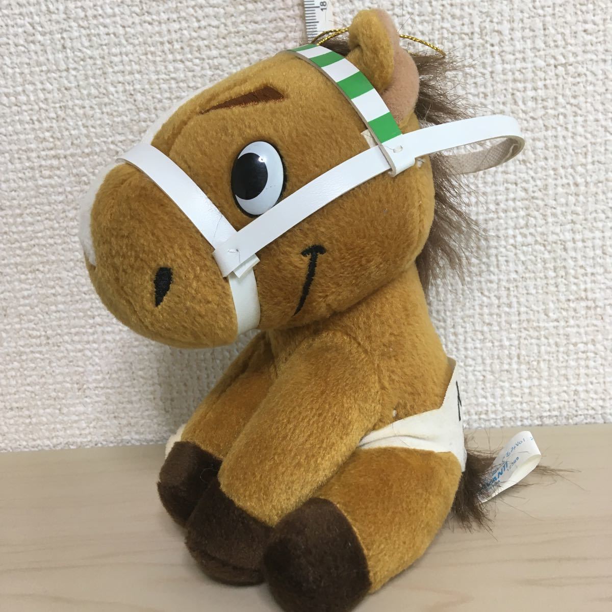 JRA競馬アイドルホース　ぬいぐるみAVANTI ミホノブルボン、白馬ぬいぐるみ2個セット