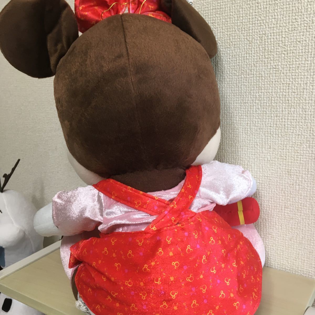 ぬいぐるみ ミッキーぬいぐるみ ディズニーランドBIGぬいぐるみ　ミニーベビー