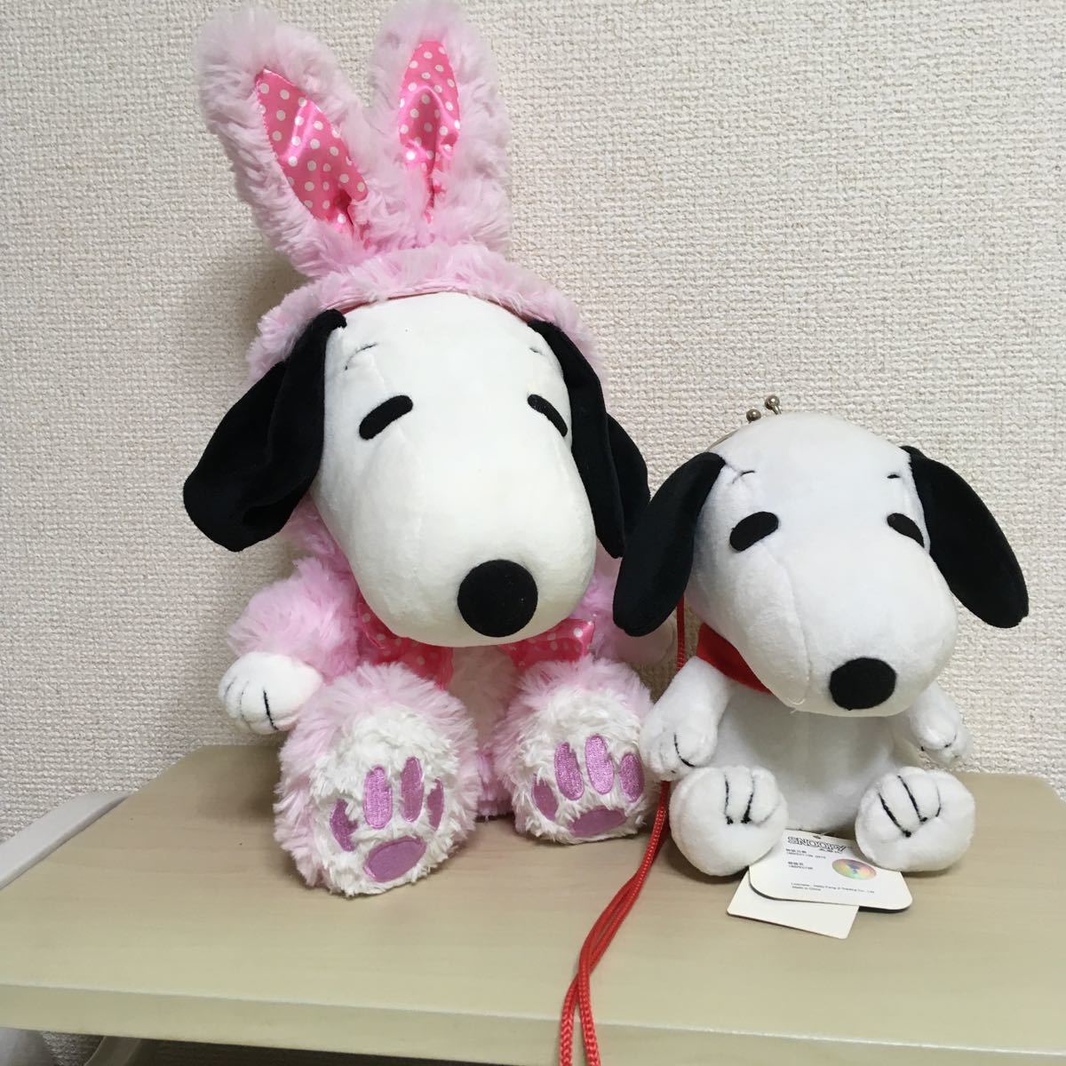 USJ ぬいぐるみ スヌーピー ぬいぐるみ バニーキャラクター セット