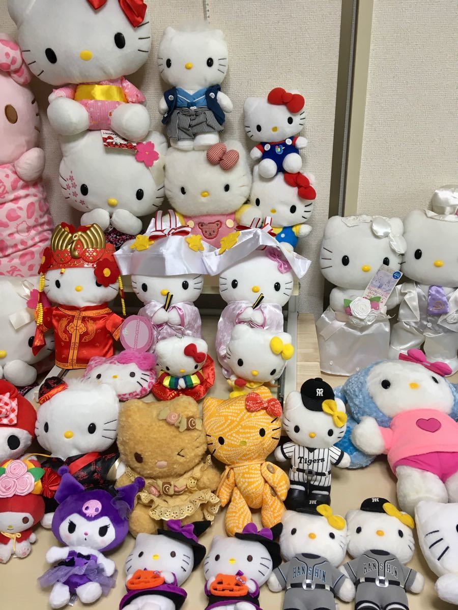 ぬいぐるみ ハローキティ サンリオ キティ キティちゃん Sanrio まとめ売りセット